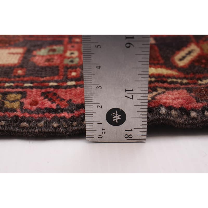 ECARPETGALLERY Hand-knotted Konya Anatolian Red Wool Rug - 3'4 x 10'10