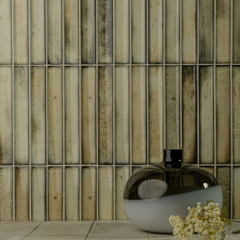 The Tile Life Sakura Fluted 4.5x9 Porcelain Wall Tile