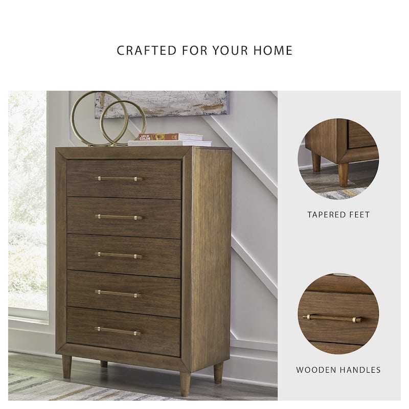 Signature Design by Ashley Lyncott Brown Chest of Drawers