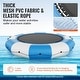 preview thumbnail 8 of 21, 13ft Recreational Inflatable Water Trampoline Bounce with 3-Step Ladder and Electric Air Pump