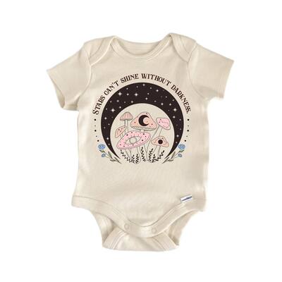 Stars Darkness Magic Mystical - Baby Boy Girl Clothes Bodysuit Funny Cute Newborn
