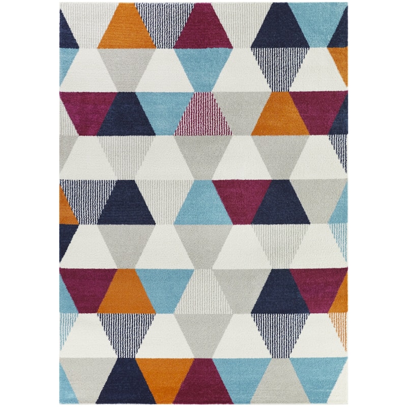 Laszlo Modern Geometric Area Rug