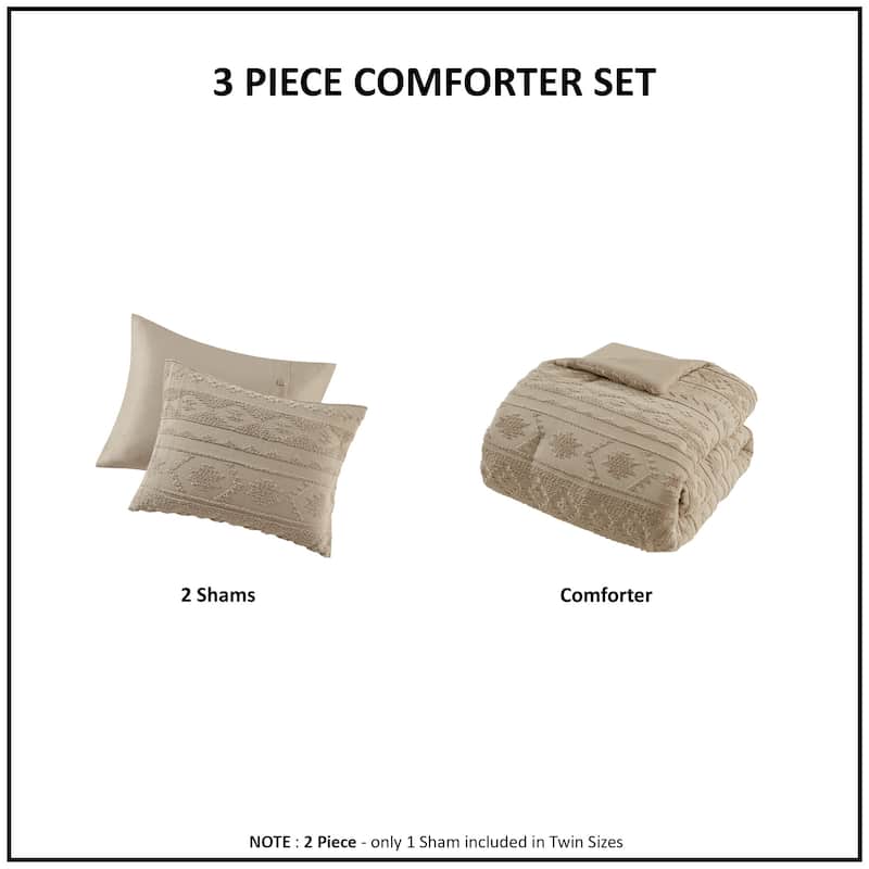 Woolrich Breckenridge Chenille Oversized Comforter Set