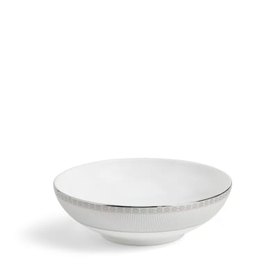 Wedgwood Silver Tonquin Cereal Bowl 7in