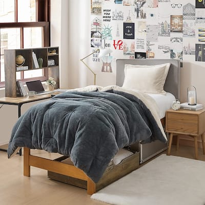Plumpy Pudgy Portly Chunky Bunny - Coma Inducer® Oversized Comforter Set - Poppy Seed Birch