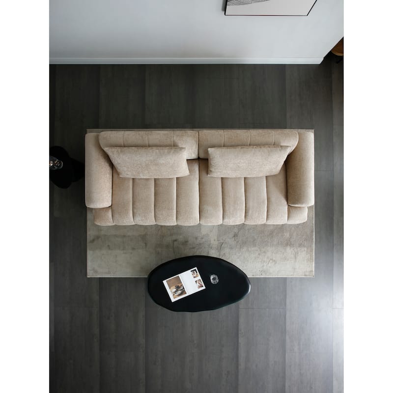 Modern Sectional Sofa, 4-Seater,Upholstered Sofa Couch for Living Room Apartment Small Space