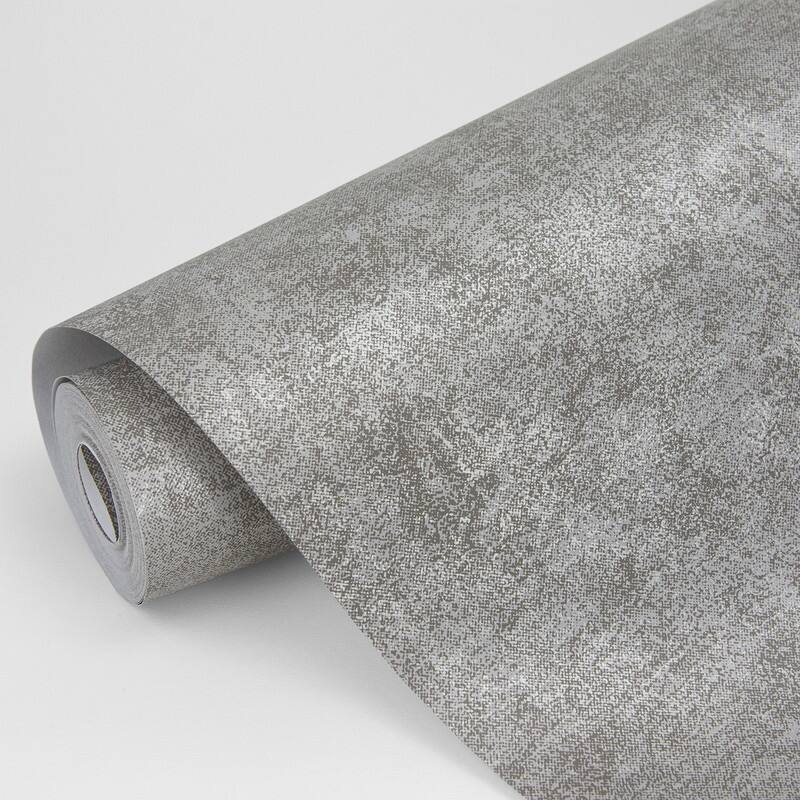Brewster Keagan Slate Distressed Texture Wallpaper - 21in x 396in x 0.025in