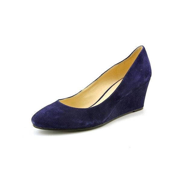 nine west suede wedges
