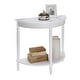 preview thumbnail 17 of 18, Convenience Concepts French Country Half-Round Entryway Table with Shelf