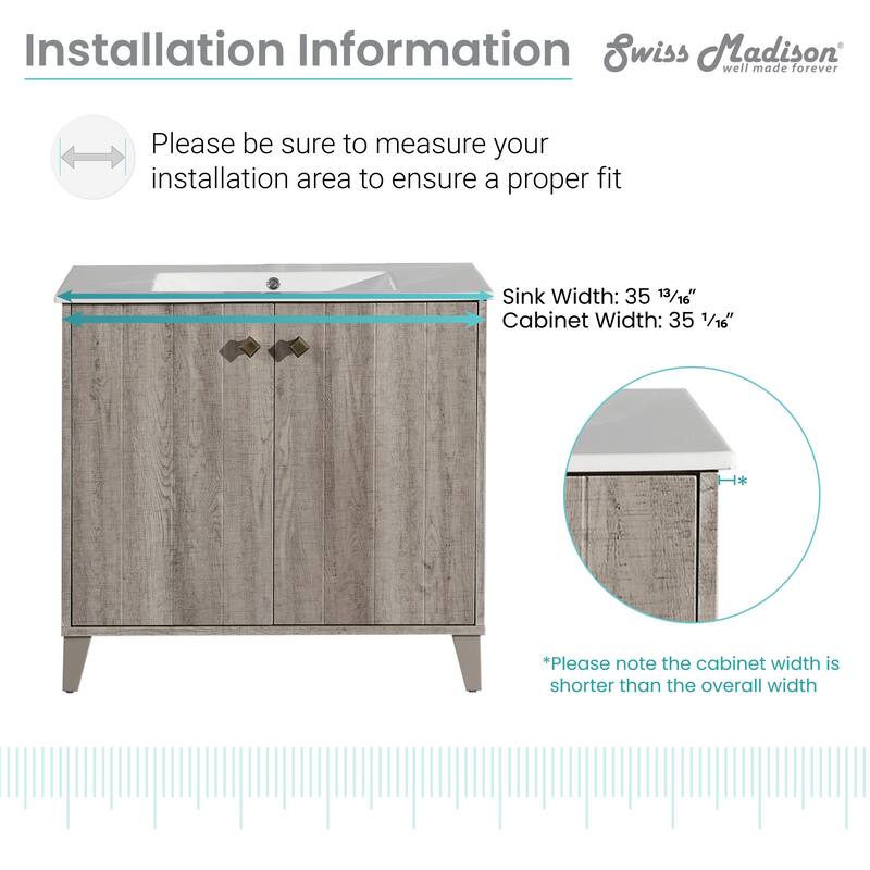 Pur 16.5" Square Wall-Mount Bathroom Sink - Brown
