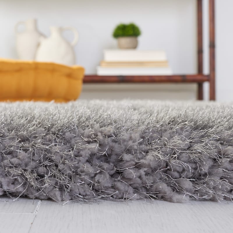 SAFAVIEH Bahija Rudina Luxe Shaggy 3 inch-thick Area Rug