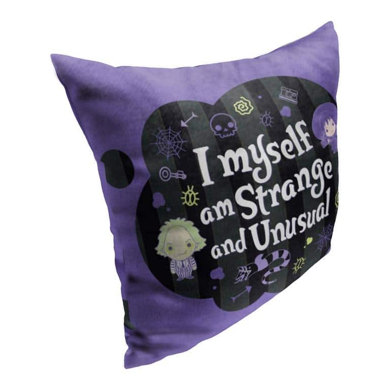Warner Brothers Beetlejuice 18 Inch Throw Pillow