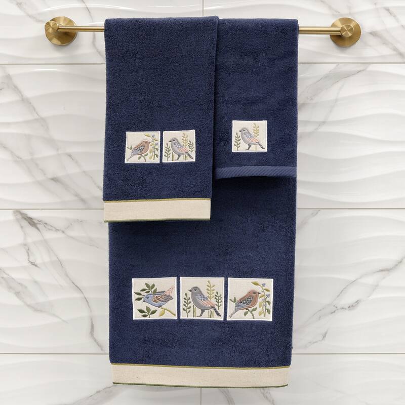 Authentic Hotel and Spa Turkish Cotton Belinda 3PC Embellished Multi-Size Towel Set