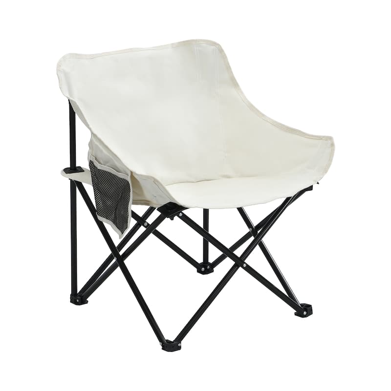 Anmytek Foldable Camping Chairs Set of 2 Portable Lightweight Outdoor Backyard Beach Chairs