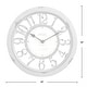 preview thumbnail 8 of 18, FirsTime & Co. Antique Farmhouse Contour Wall Clock, Plastic, 10 x 2 x 10 in, American Designed