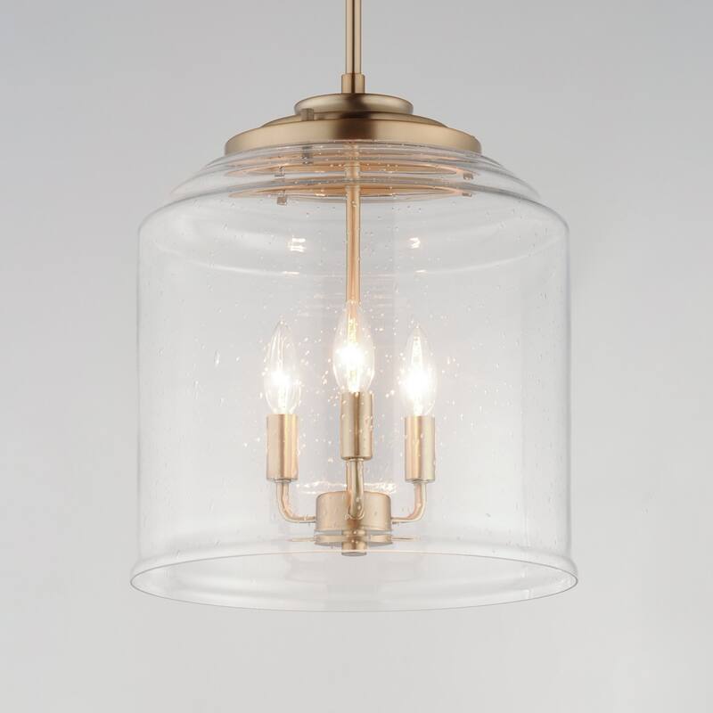 Maxim Acadia 3 Light 14" Wide Taper Candle Pendant