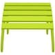 preview thumbnail 147 of 156, Aderson Outdoor Poly Adirondack Chair With Ottoman And Side Table 12-Piece Set