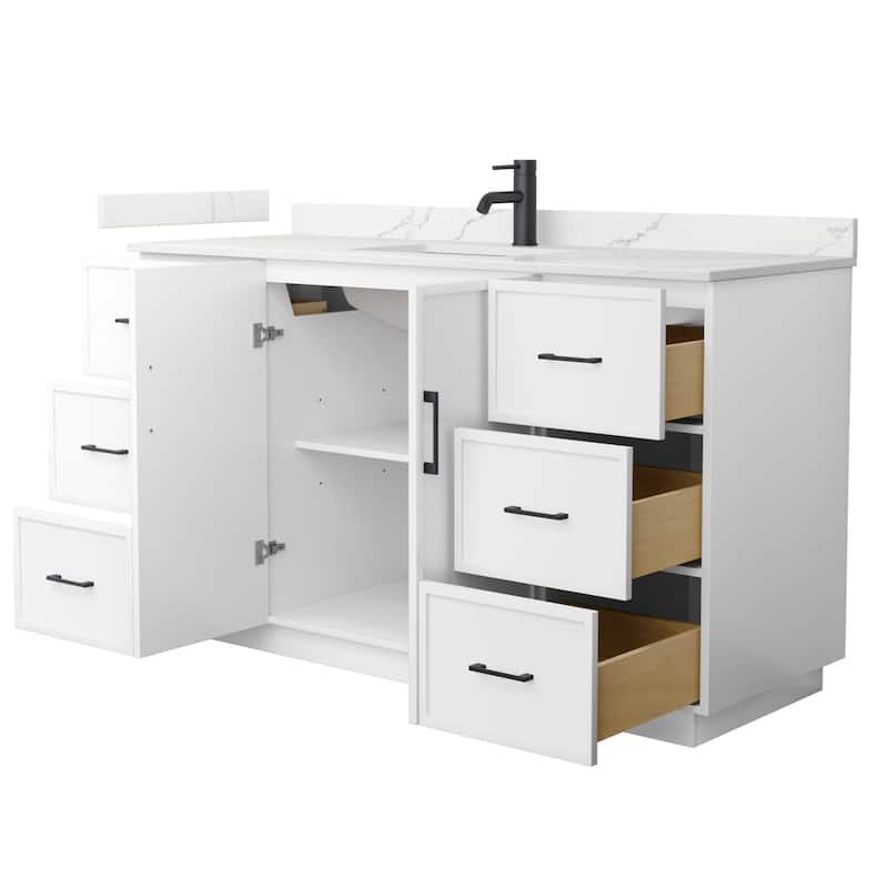 Wyndham Collection WCH7474-60S-QTZ-UNSMXX Elan TK 60" Free Standing
