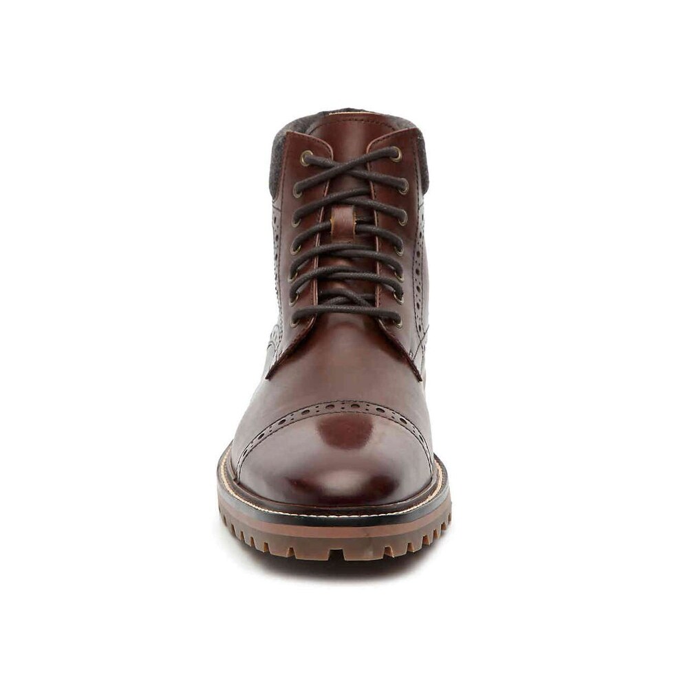 warfield & grand porter cap toe boot