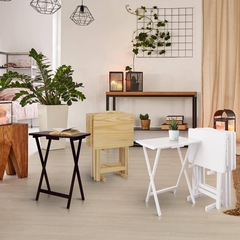 Bed bath and beyond snack tables discount