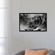preview thumbnail 3 of 7, iCanvas "Wildebeest Crossing" by Mogens Trolle Framed