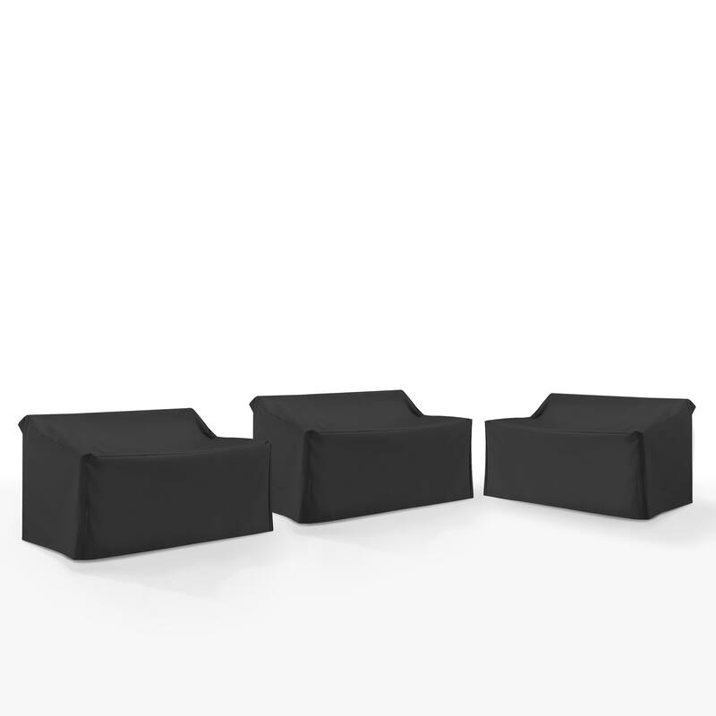 Crosley 3Pc Outdoor Sectional Furniture Cover Set