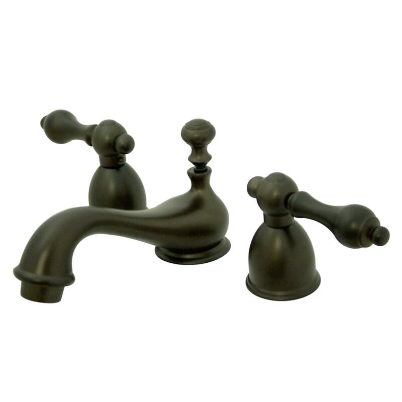 Kingston Brass Restoration 1.2 GPM Deck Mounted Widespread Bathroom - Oil Rubbed Bronze