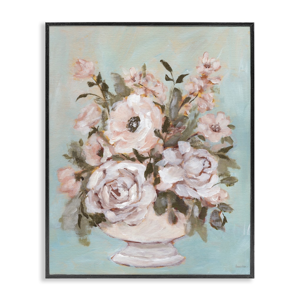 Stupell Sophisticated Flower Bouquet Framed Giclee Art Design By Amanda Hilburn