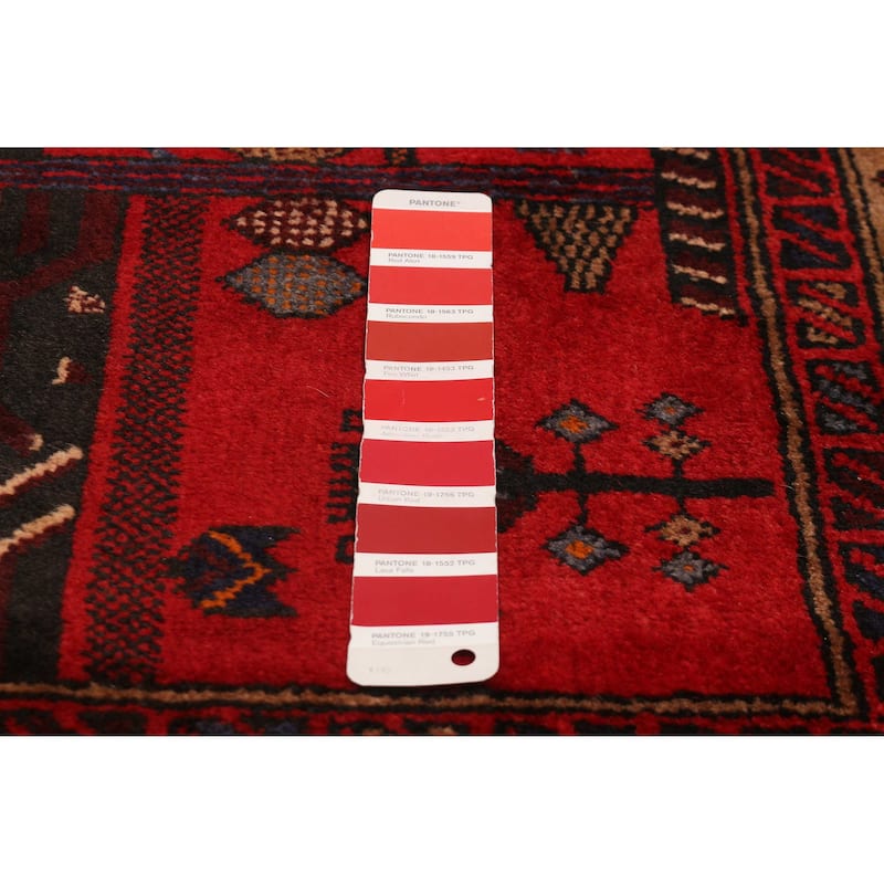 Teimani Red Rug 4'7" x 6'5" - 4'7 x 6'5