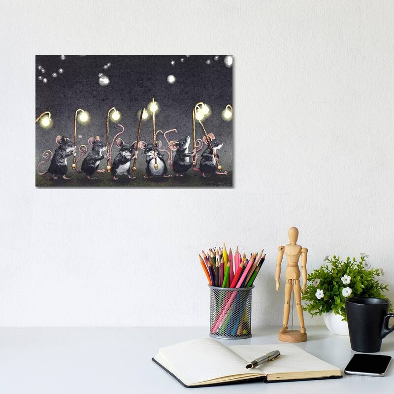 iCanvas "Nightlights" by Maggie Vandewalle Canvas Print - 8x12x0.75