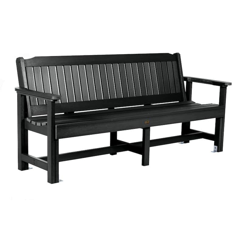 Highwood Professional Commercial Grade Exeter 6' Garden Bench - Black