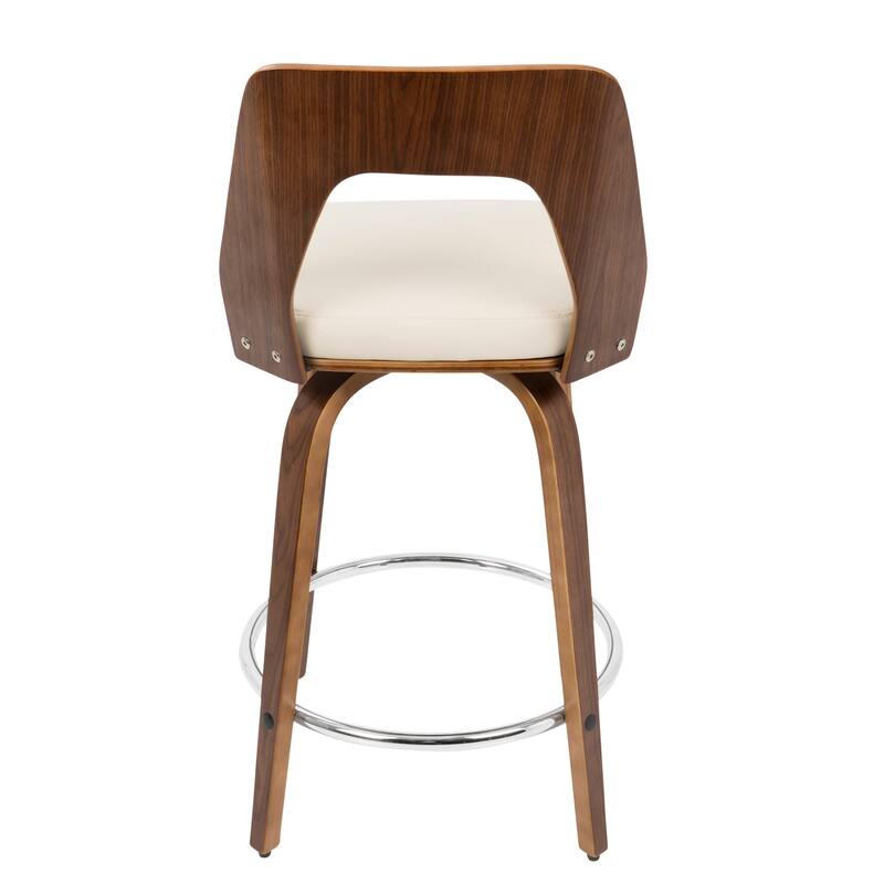 Carson Carrington Culnady Mid-century Modern Counter Stool (Set of 2)