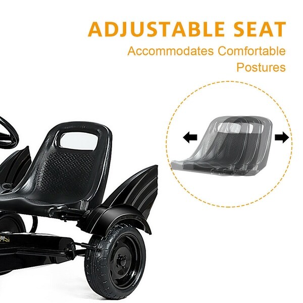 4 wheel pedal cart