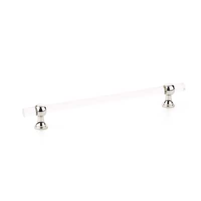 Schaub and Company Lumiere 8" Euro Modern Acrylic Bar Cabinet Handle