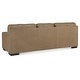 preview thumbnail 5 of 13, Signature Design by Ashley Lombardia Brown 4-Piece Upholstery Package - 96"W x 40"D x 35"H