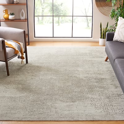 SAFAVIEH Handmade Mirage Sivathasa Modern Abstract Wool & Viscose