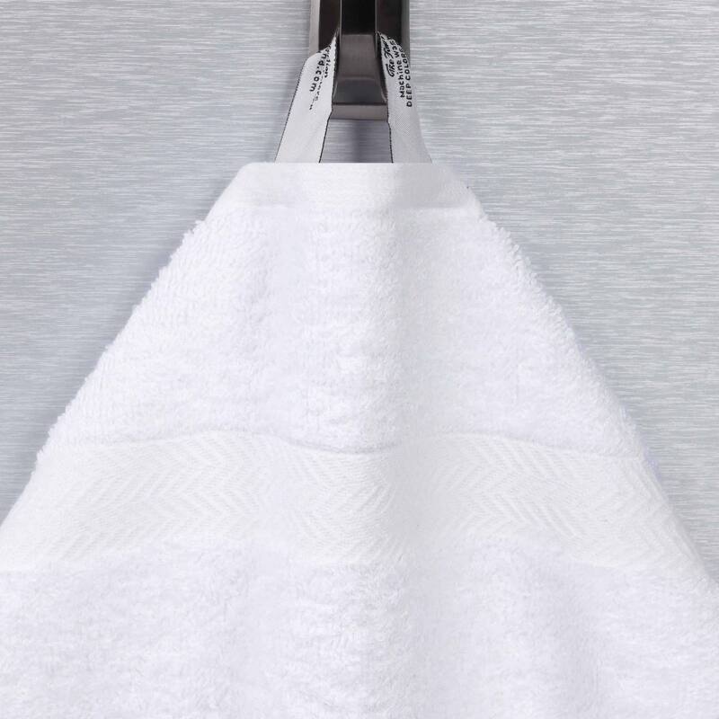Superior Franklin Cotton Lightweight Hand Towel Set of 8