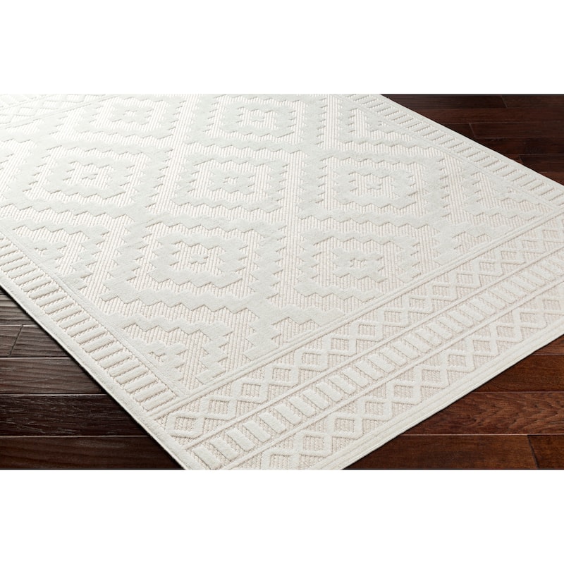 Livabliss San Diego Geometric Indoor/ Outdoor Area Rug