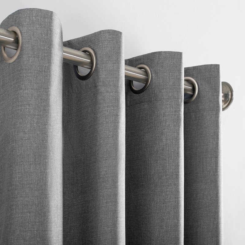 Sun Zero Duran Thermal Insulated Total Blackout Grommet 1-Piece Curtain Panel, Single Panel