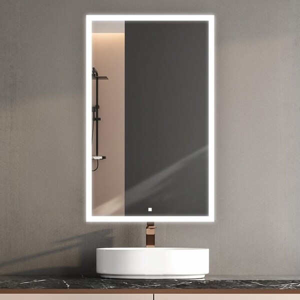 AQUADOM Edge Royale Bathroom Led Lighted Medicine Cabinet Defogger 3X LED Adjustable Magnifying Mirror Electrical Outlets. Bed Bath Beyond 35761365
