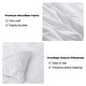 preview thumbnail 3 of 4, 3 Piece Pintuck Pinch Pleat Comforter Set, Bedding Set for All Season, White