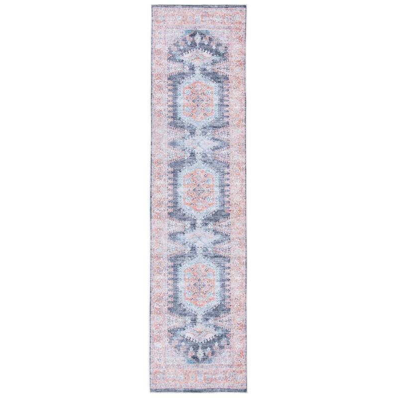 SAFAVIEH Serapi Machine Washable Viney Shabby Chic Distressed Rug