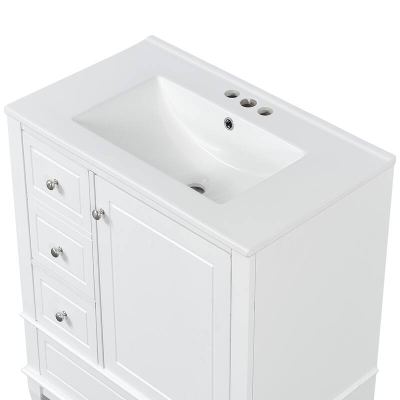 Christopher Knight Home 30" Stylish and Functional Bathroom Vanity with Sink