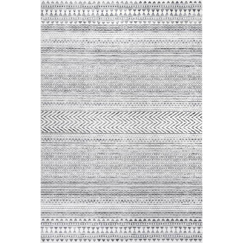Nuloom Juni Southwestern SplashGuard Machine Washable Area Rug