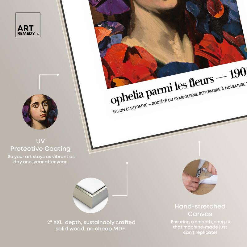 Vision of Ophelia Canvas by Art Remedy