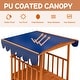 preview thumbnail 6 of 9, Costway Wooden Retractable Sandbox with Cover & Built-in Wheels Kids
