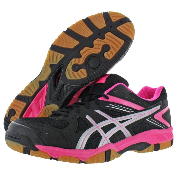 black leather asics womens