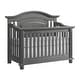 preview thumbnail 1 of 8, Oxford Baby London Lane 4 in 1 Convertible Crib Arctic Gray