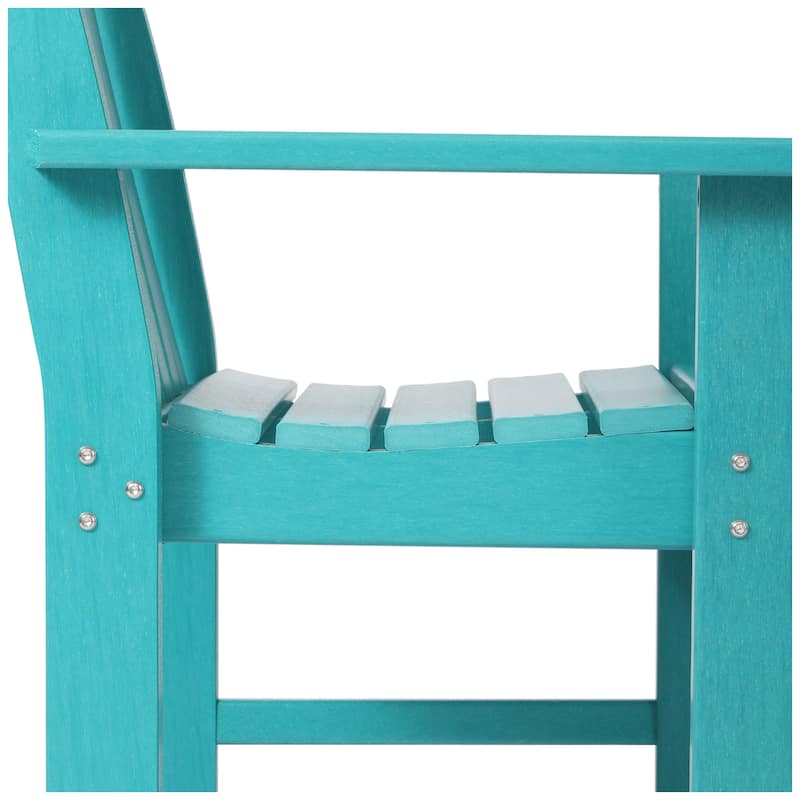 Polytrends Laguna Outdoor Dining Poly Garden Arm Chair (Set of 4)