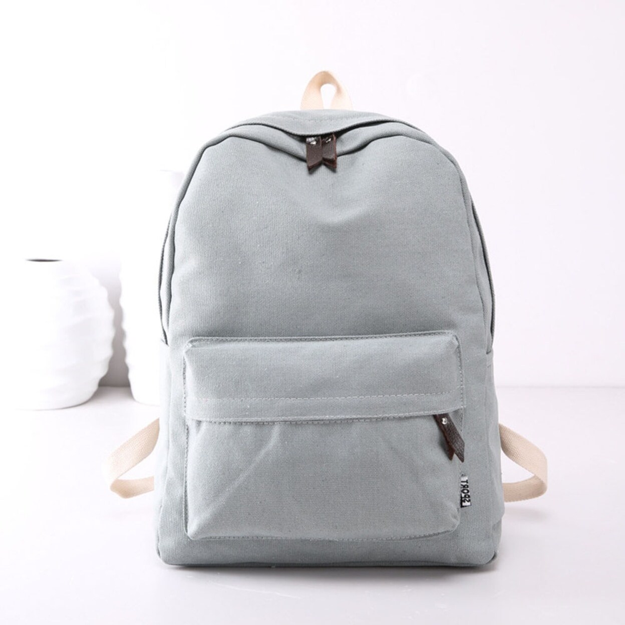 Shop Women Girls Canvas Preppy Shoulder Bookbags School Travel Backpack Bag Overstock 31431024